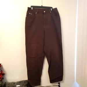 Lauren Ralph Lauren brown jeans mom jeans straight